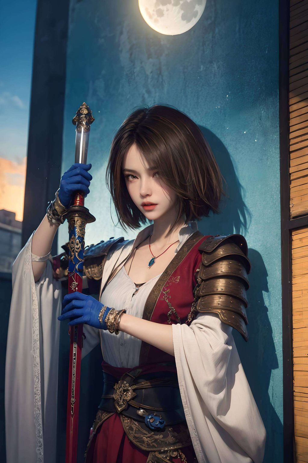 氤氲着玄幻的色彩李星云与姬如雪共饮毒酒的画面