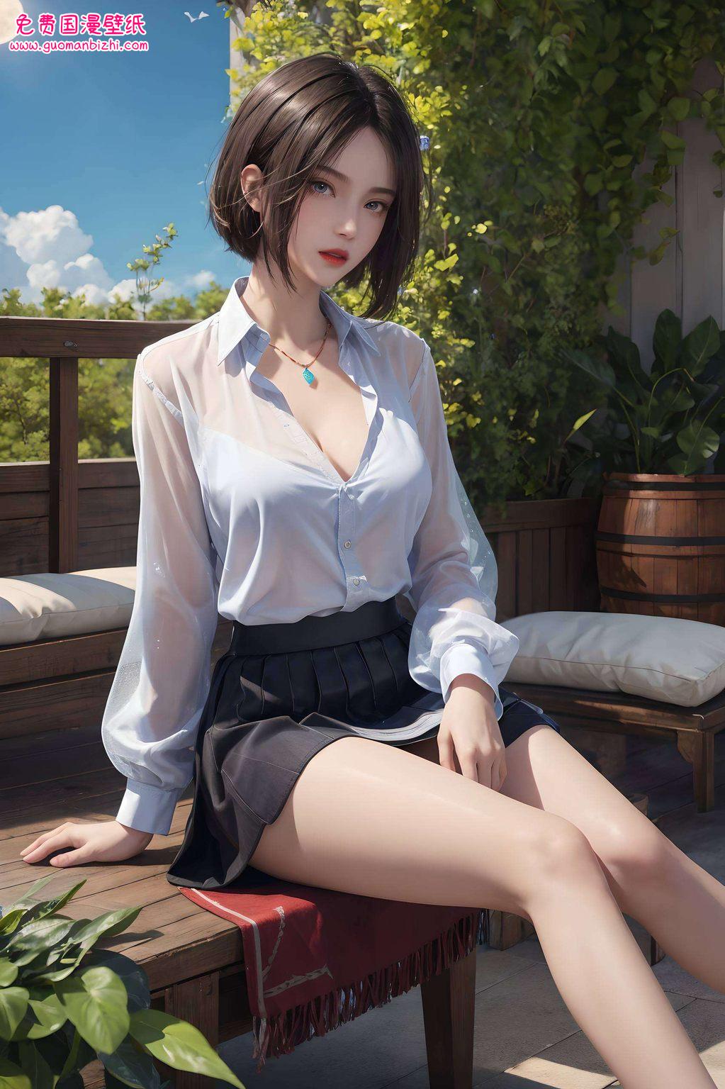 国漫美女们的倩影翩翩静静地诉说着那段玄幻之旅