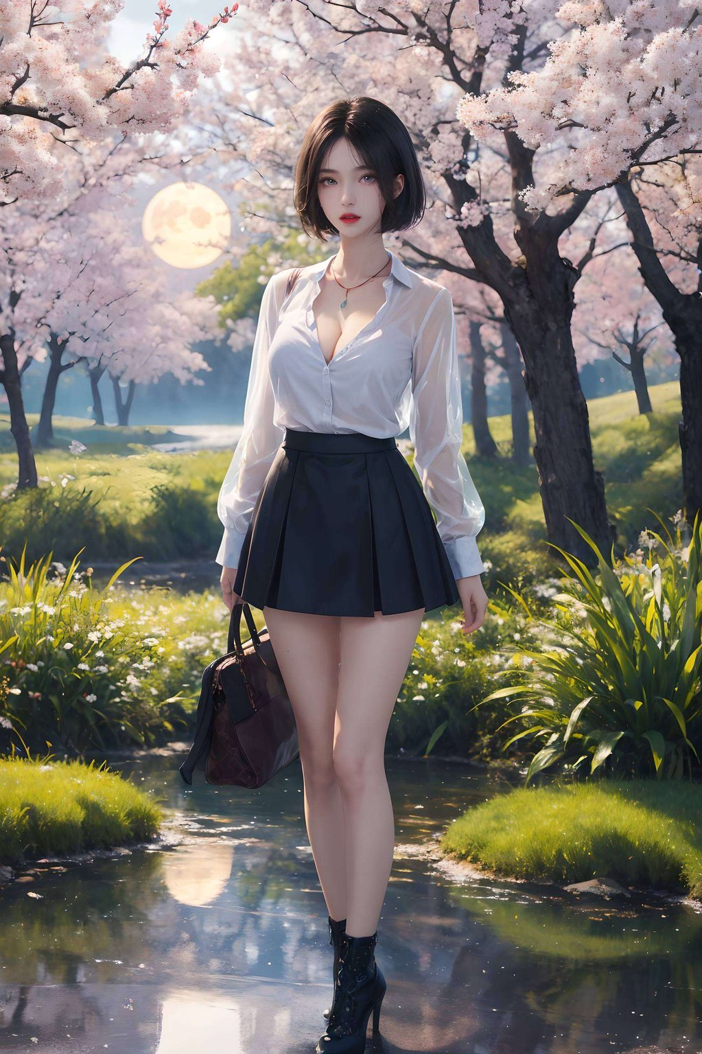 国漫女神姬如雪翩翩起舞以4K高清的细腻质感