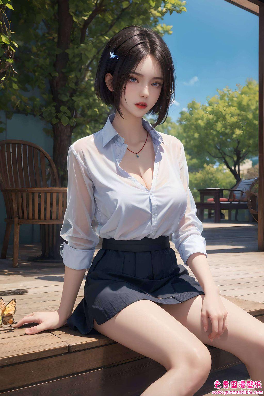 今天给大家带来一款超美的国漫女神壁纸哦！这位小可爱名叫姬如雪而她和李星云的黑白配