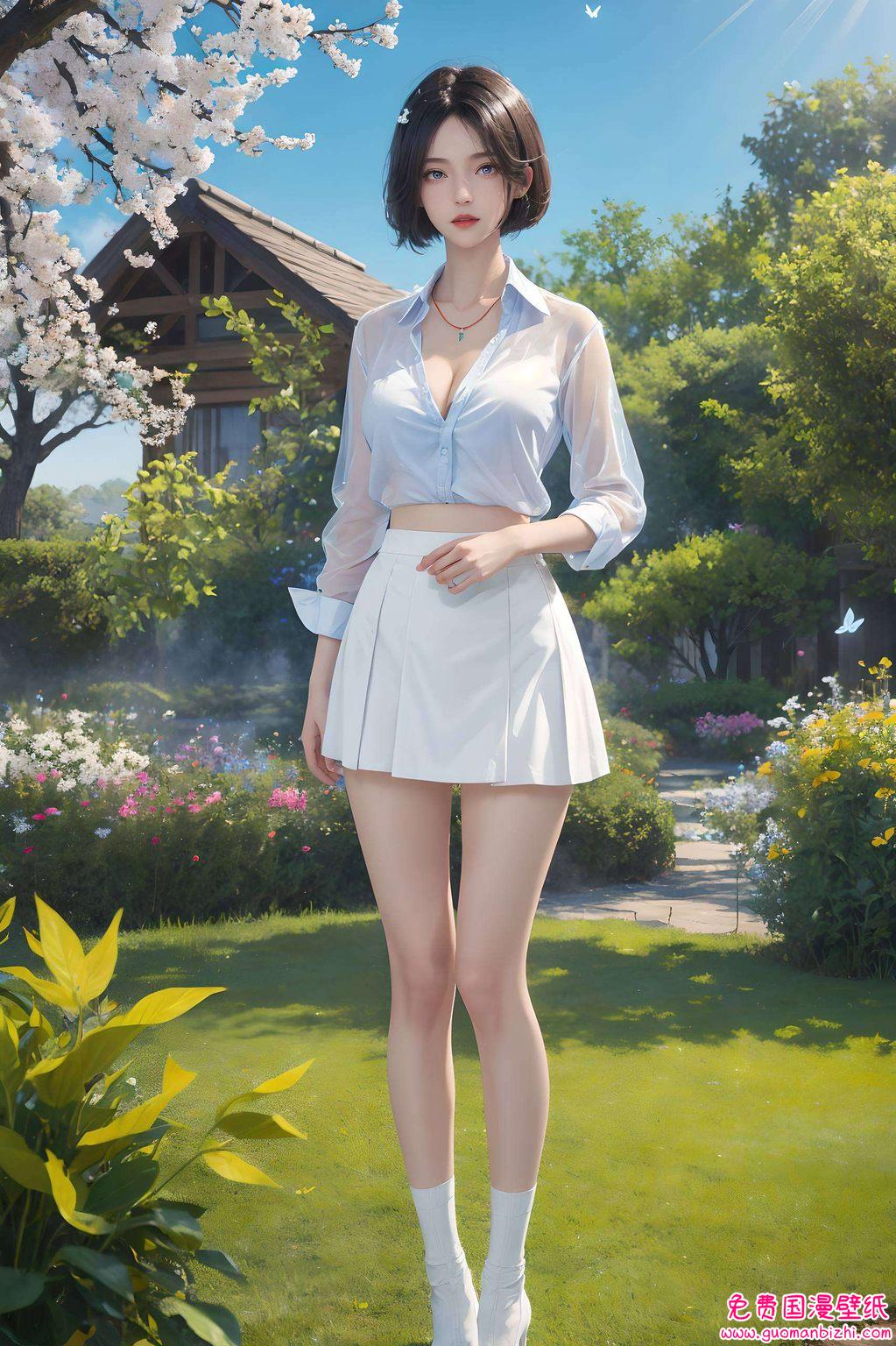 欣赏姬如雪的冰肌玉骨却又带着一丝调皮