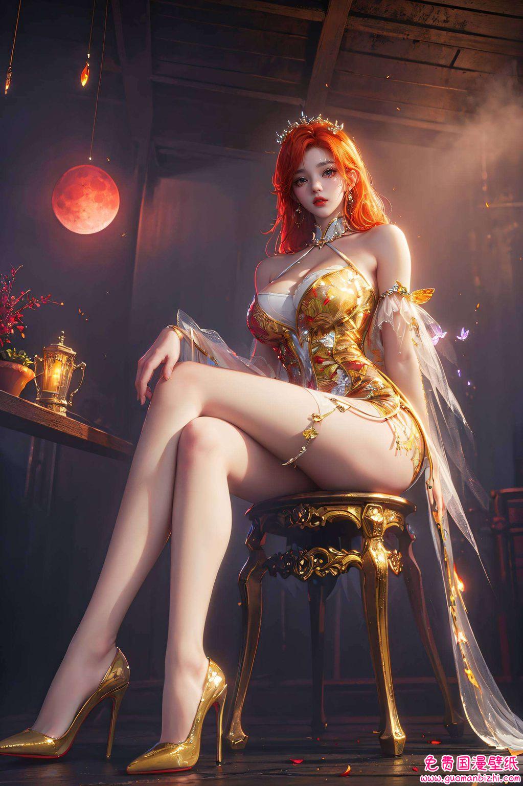 都能遇见这位动漫美女柳七月的壁纸