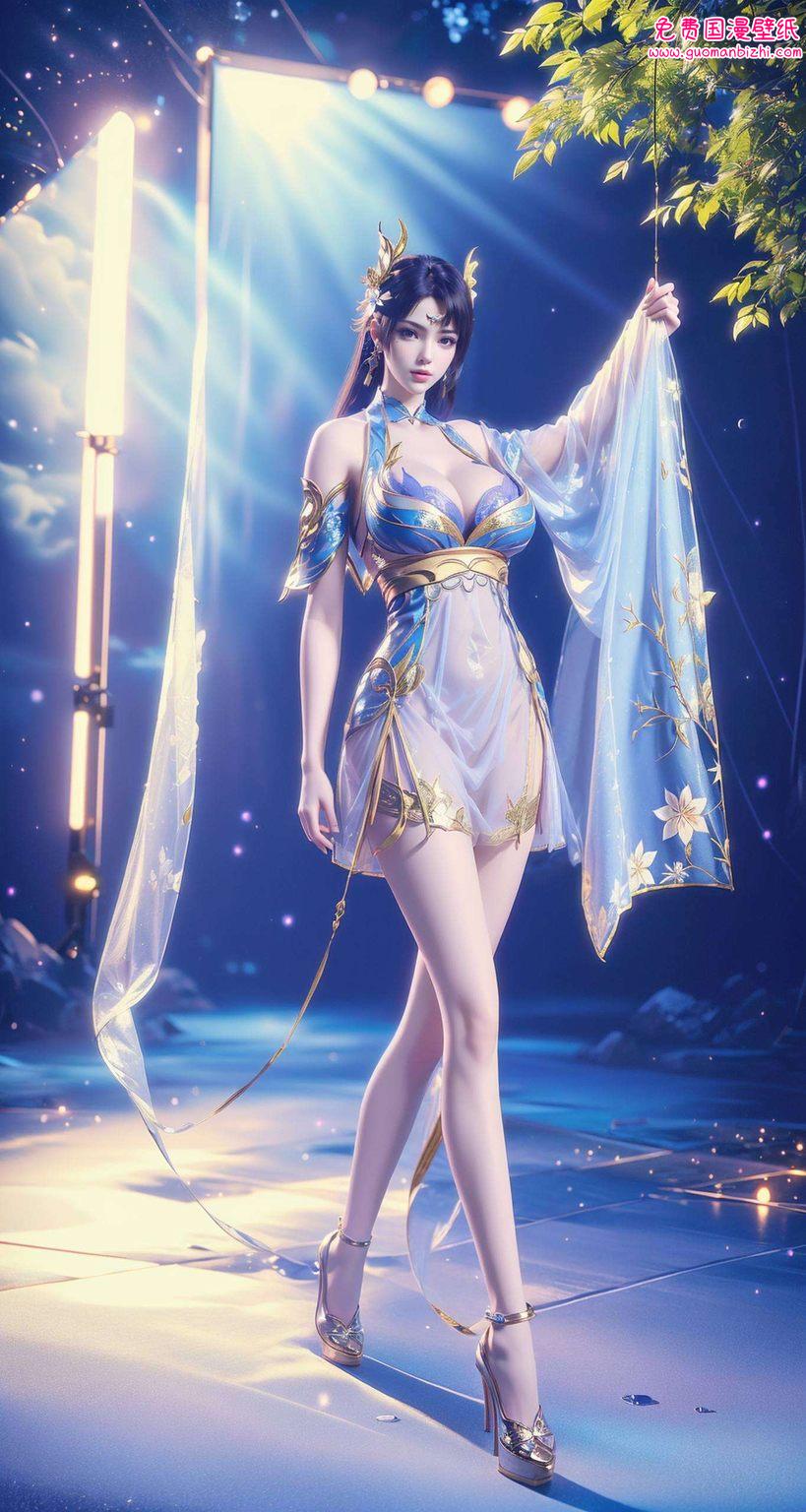 翅膀一展这位国漫界的“雀中女神”