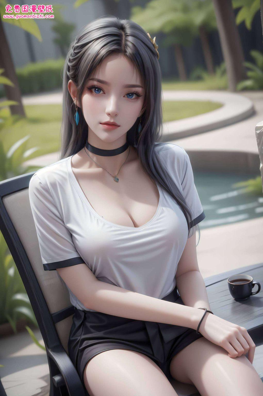 在国漫的绚丽画卷中跃然于高清的1920x1080壁纸之上