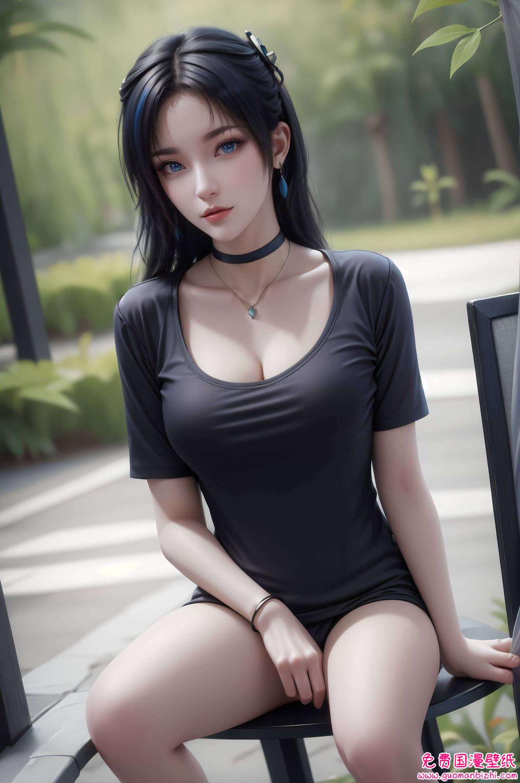 小调皮的她会飞到你身边今天给大家带来一款超级梦幻的3D同人高清壁纸