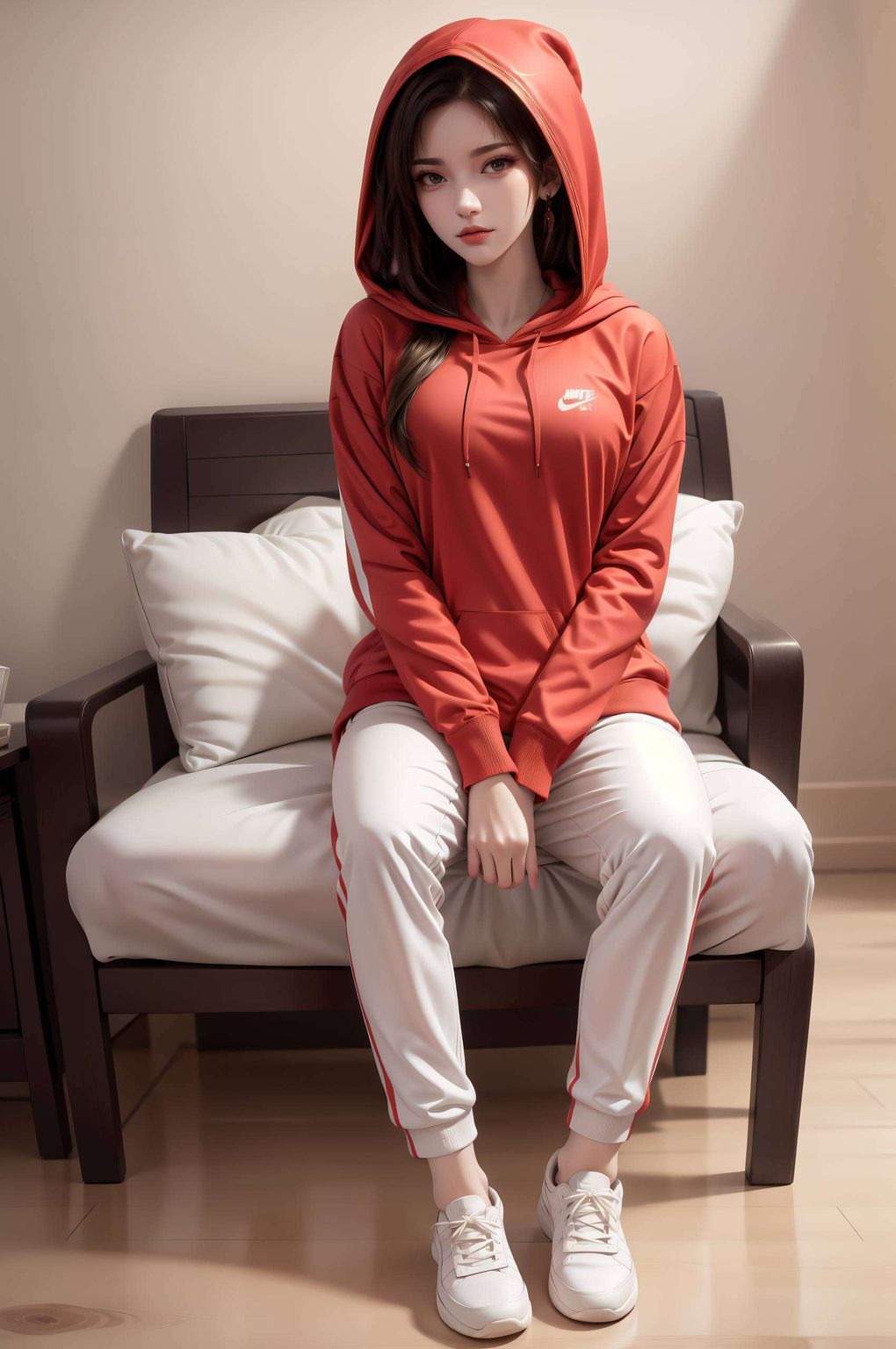 在绚丽的光影交织中这位神秘的美女不仅是力量的象征