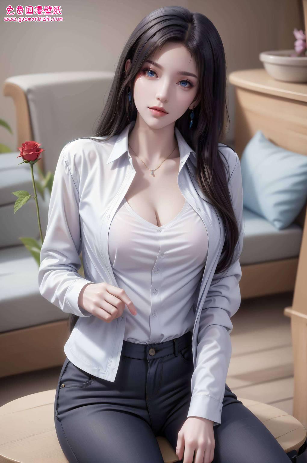 简直是电脑上的小精灵呀!这只会说话的九幽雀和国漫女神们站在一起