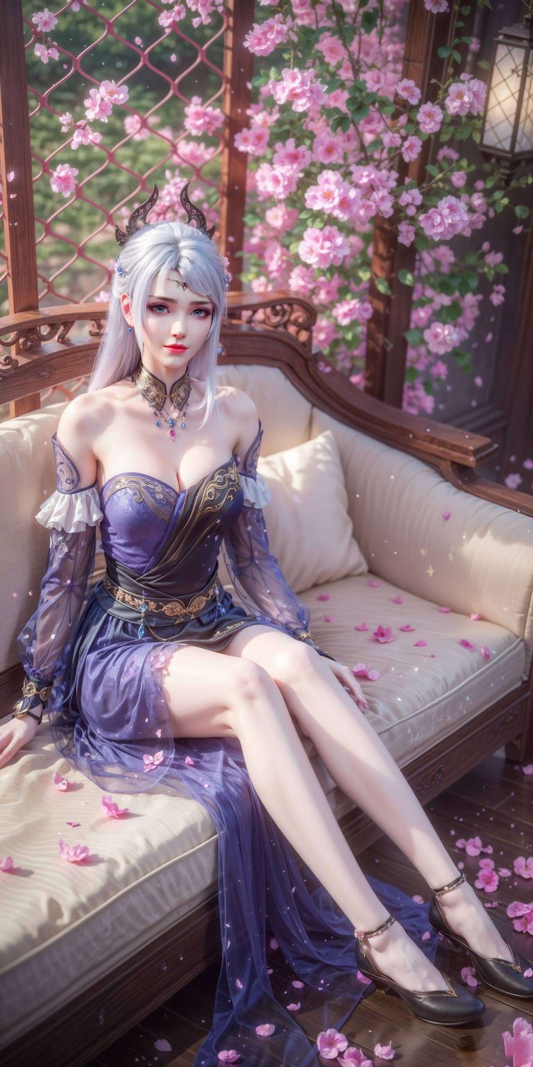 洛璃那翩翩如仙的倩影不仅是视觉的盛宴