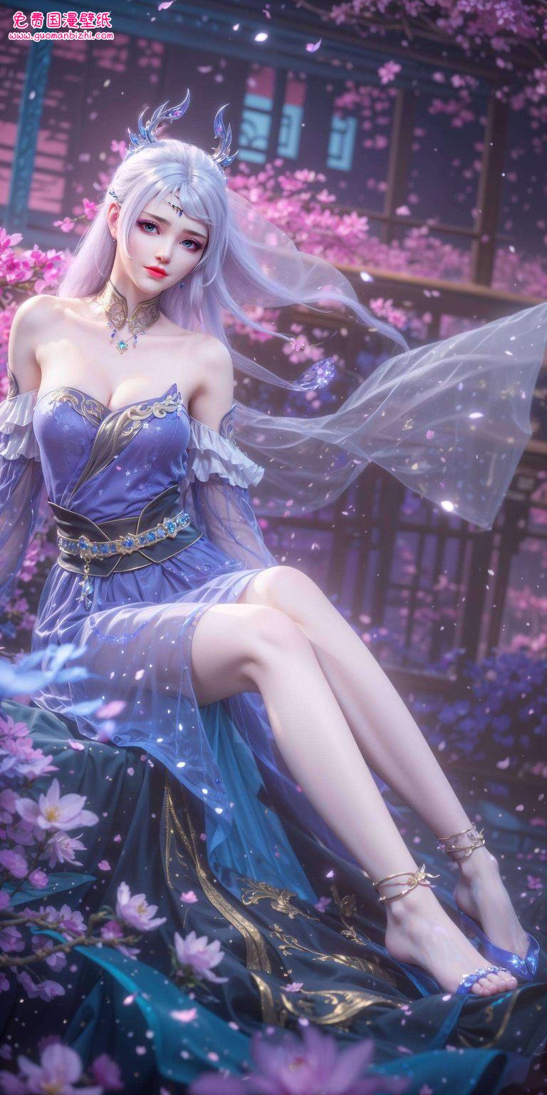 她是大主宰中的洛璃每一细节都彰显着东方审美的独特韵味