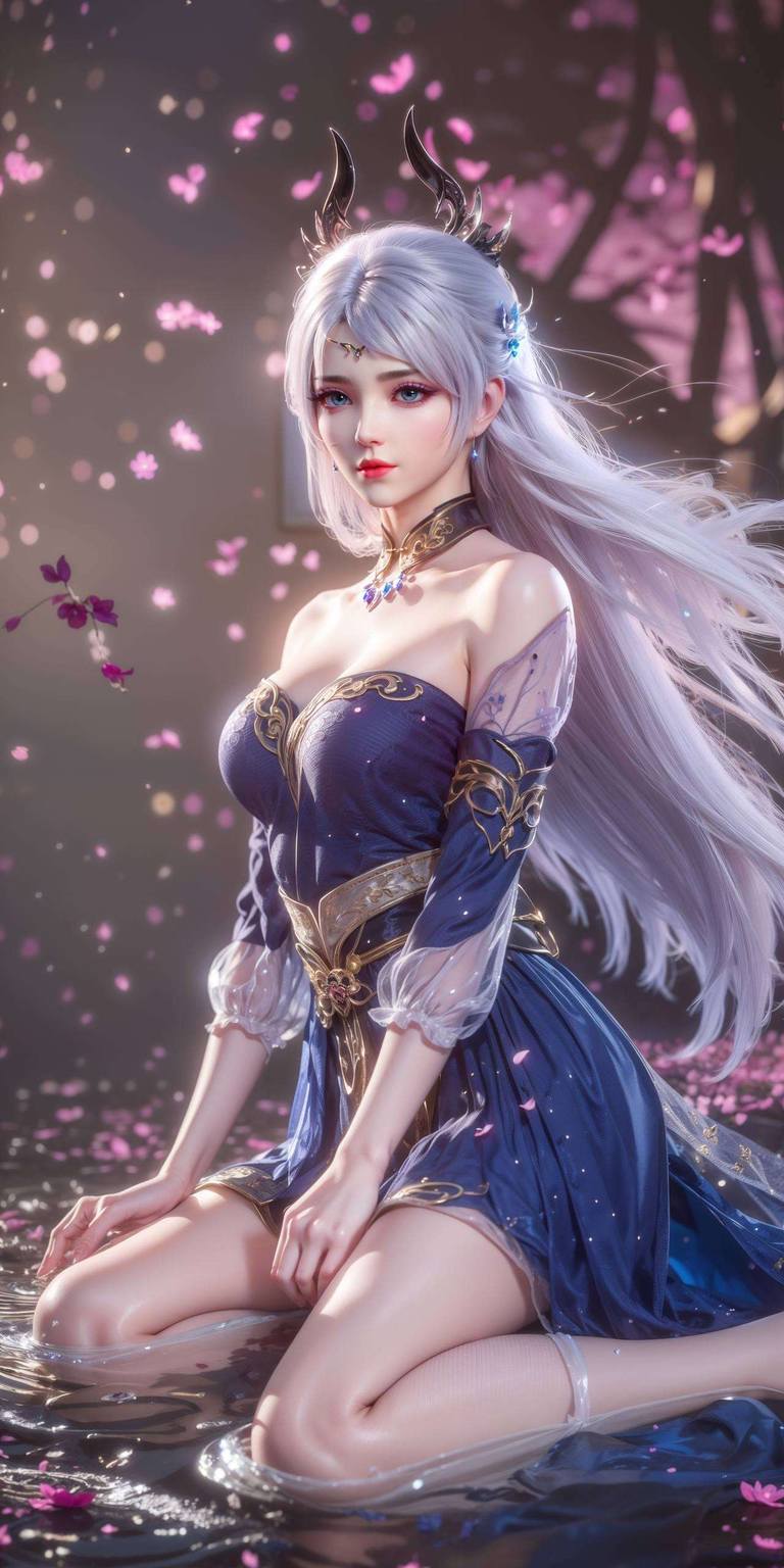 她是大主宰中的国漫女神犹如随身携带了一个梦幻的国漫世界