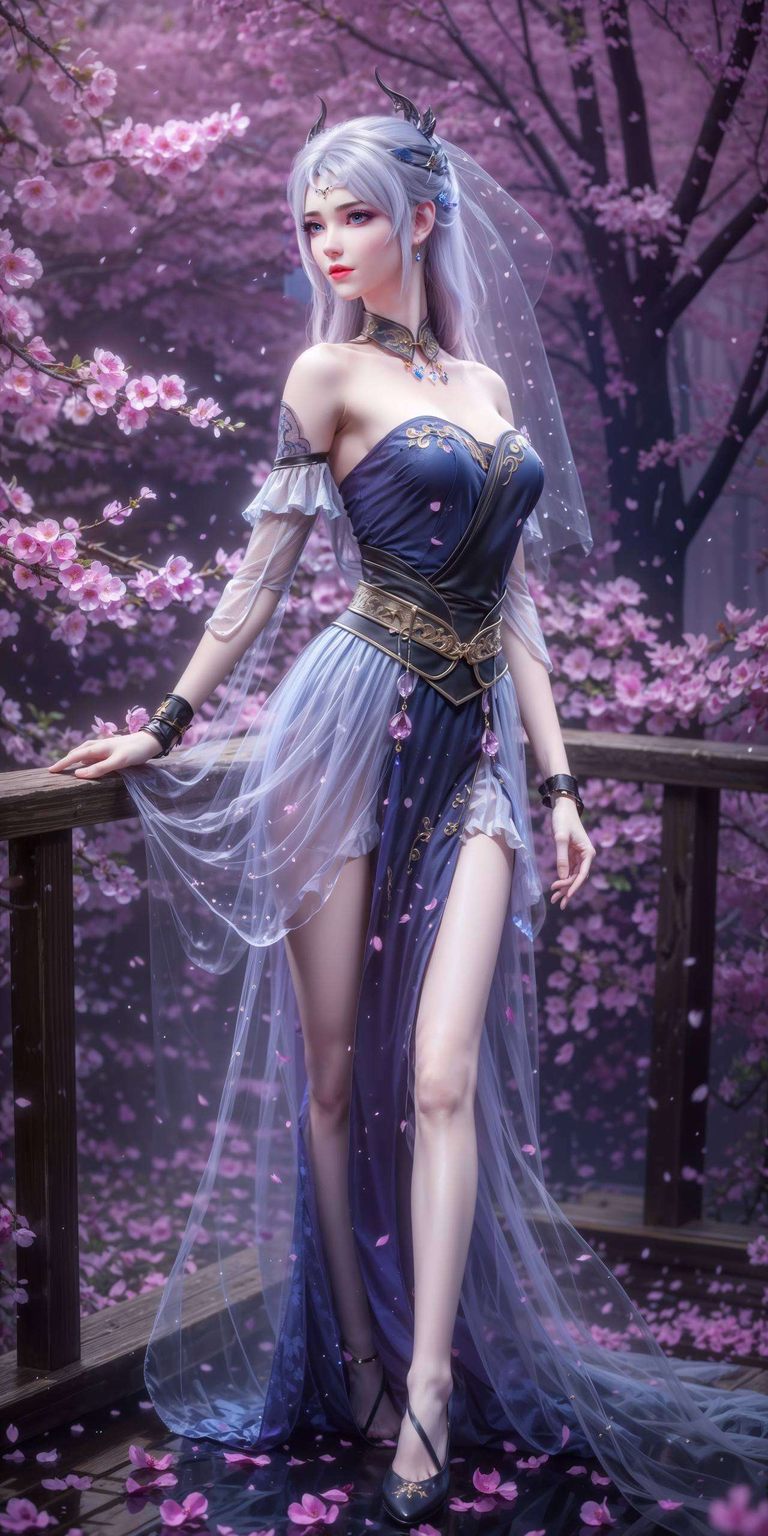 国漫美女的魅力洛璃壁纸