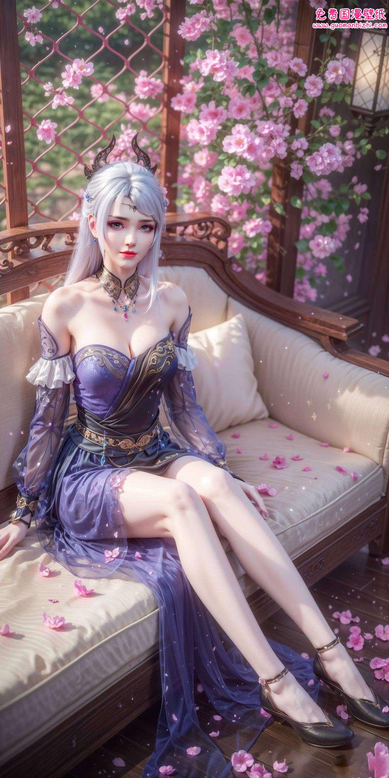 洛璃仙子壁纸这款超还原的免费iPhone动画壁纸
