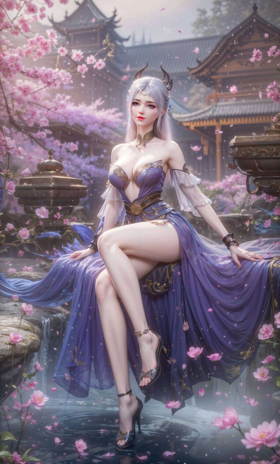 那位来自国漫巅峰之作《大主宰》的绝世美女1920x1080的高清分辨率