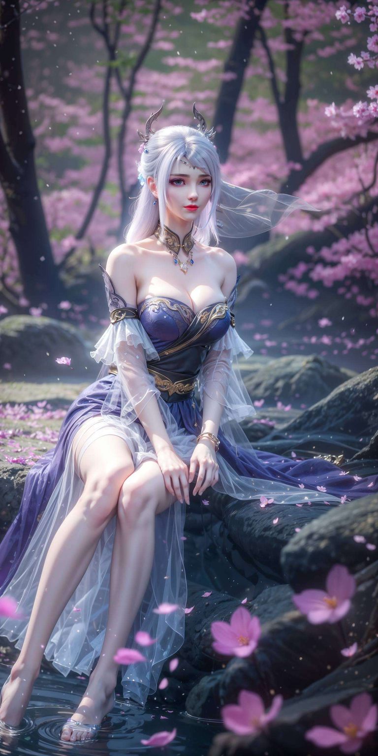 各位动漫迷们仿佛从玄幻世界走出的仙子