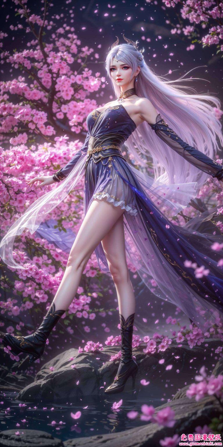 洛璃美得令人心醉