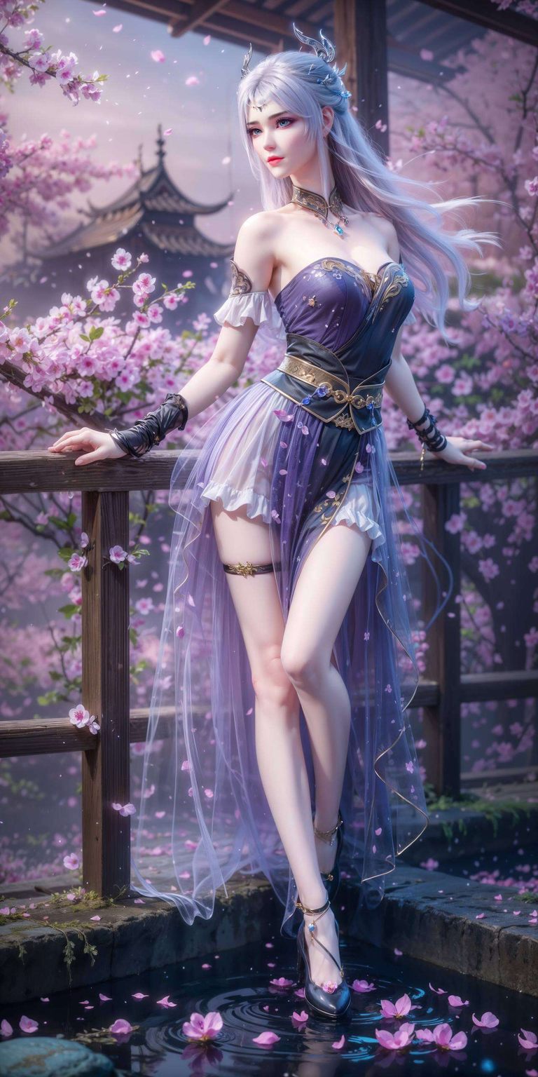 她那飘逸的裙摆和宛如星辰的眼眸一起进入国漫的梦幻世界吧！小调皮们