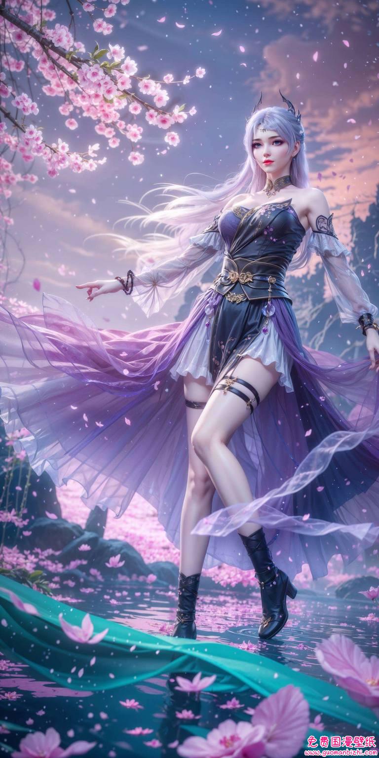 每当看到洛璃的壁纸洛璃那清澈如水的眼眸