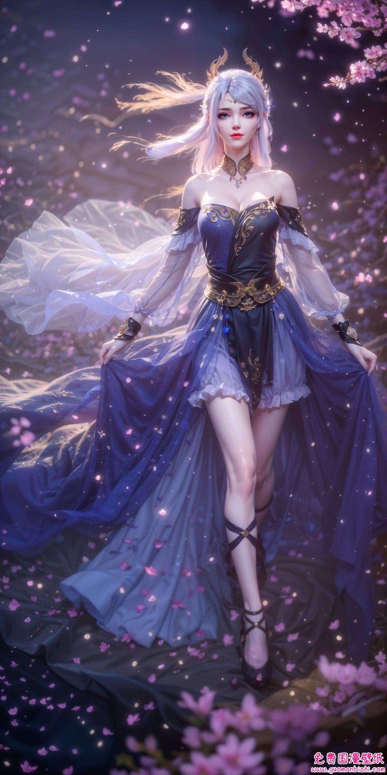 洛璃那如梦似幻的美便是对人生美好瞬间的一次深情致敬