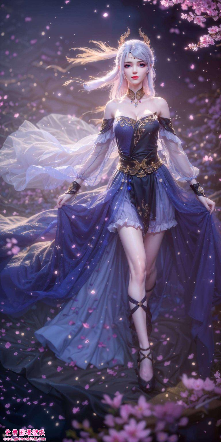 保证让你的ipad瞬间高大上！👸🌈让洛璃女神的甜美笑容陪伴你的每一天！💖玄幻风满满