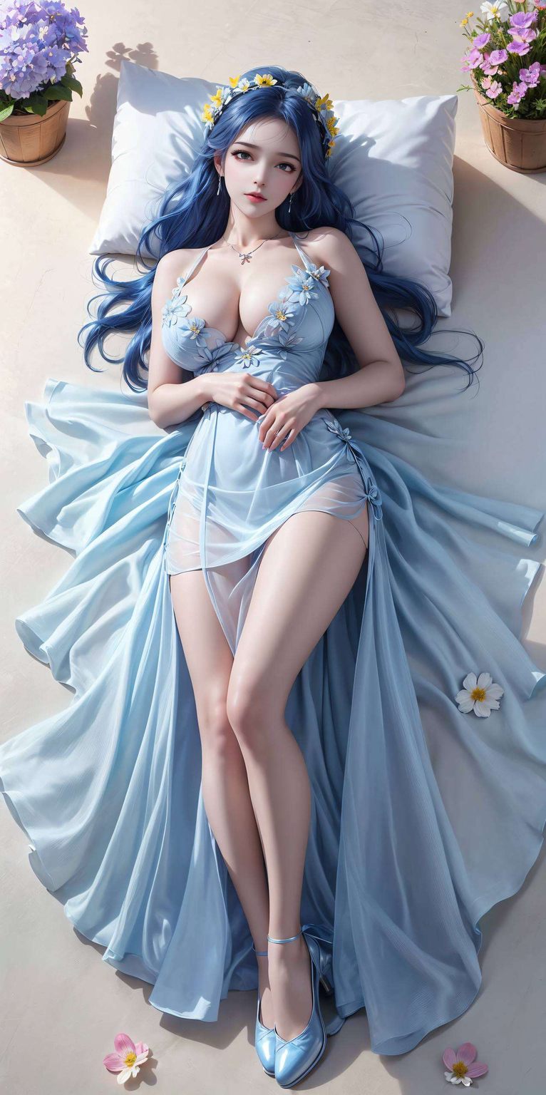 想象一下这位斗罗大陆上的神秘女神