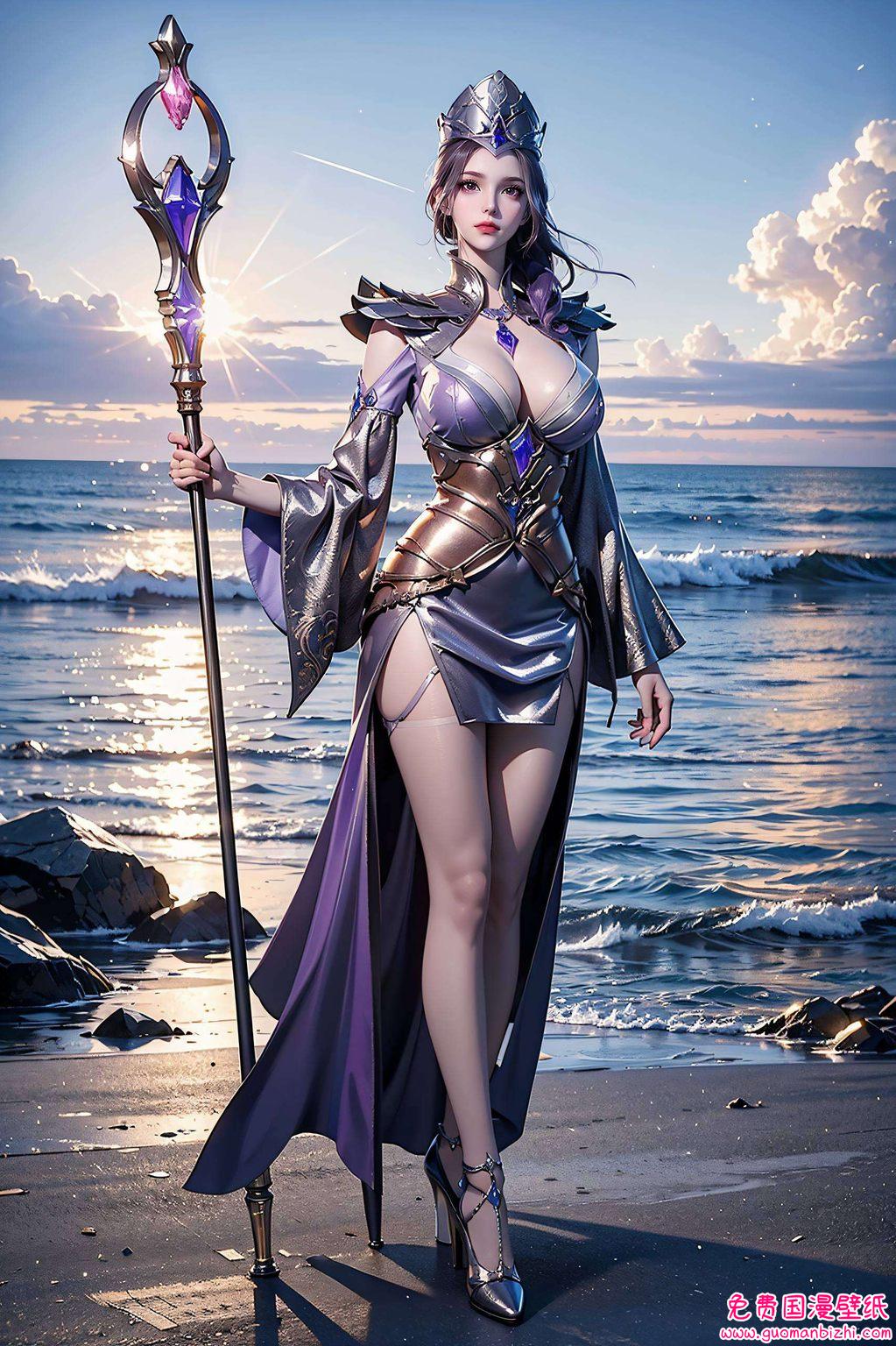 更把动漫女神的玄幻气质展现得淋漓尽致穿梭于动漫的绚丽世界