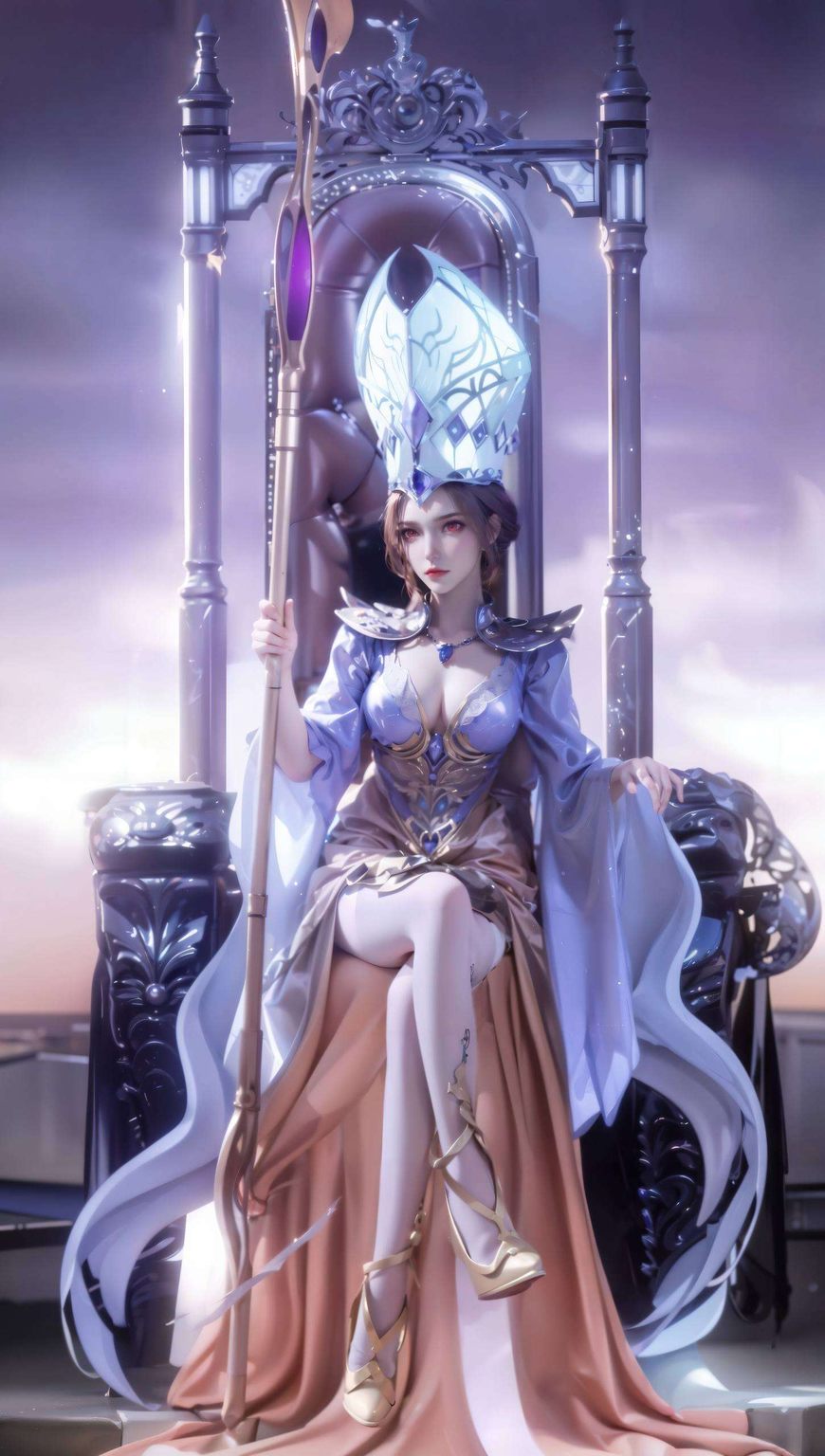 她是无数粉丝心中的国漫女神犹如高清壁纸般鲜明