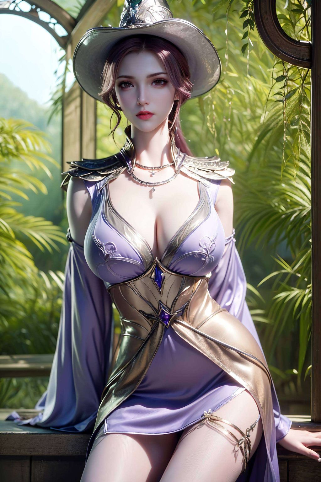也是让人眼前一亮的国漫女神！这位美女不仅实力爆表还有着让人忍不住想要拥抱的玄幻气质哦～快来感受一下她的魅力吧！💖✨
