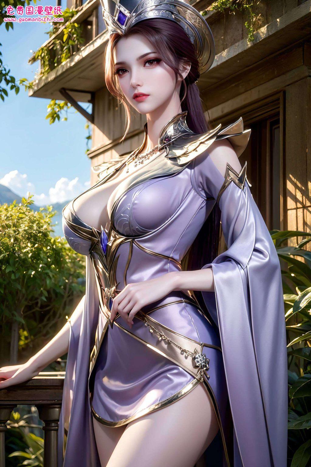 比比东的名字如同紫色的壁纸在斗罗大陆的世界里