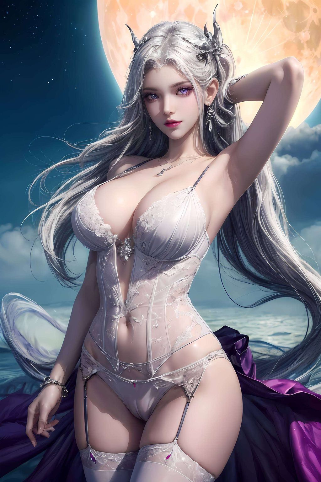 将波塞西的优雅与力量完美融合也是动漫迷心中的女神