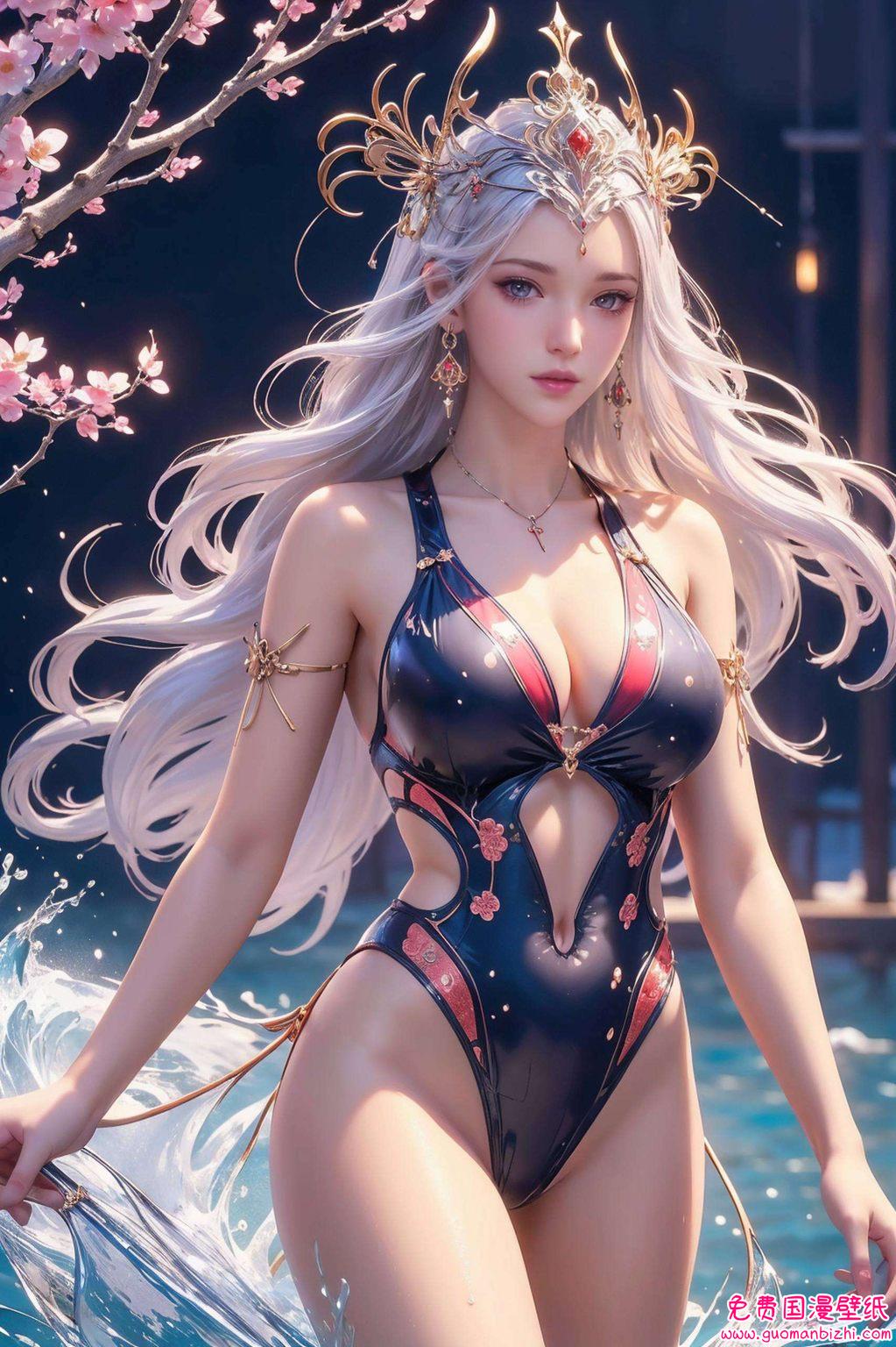 这位斗罗大陆上的绝世女神点亮了无数动漫爱好者的视觉盛宴