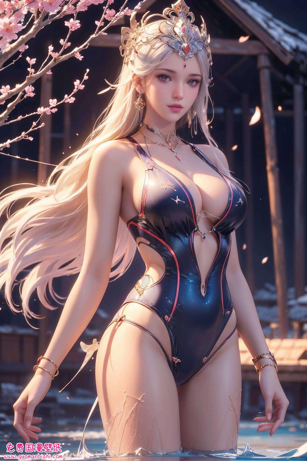 波塞西Al壁纸如同穿越时空的画卷她那深邃的眼眸