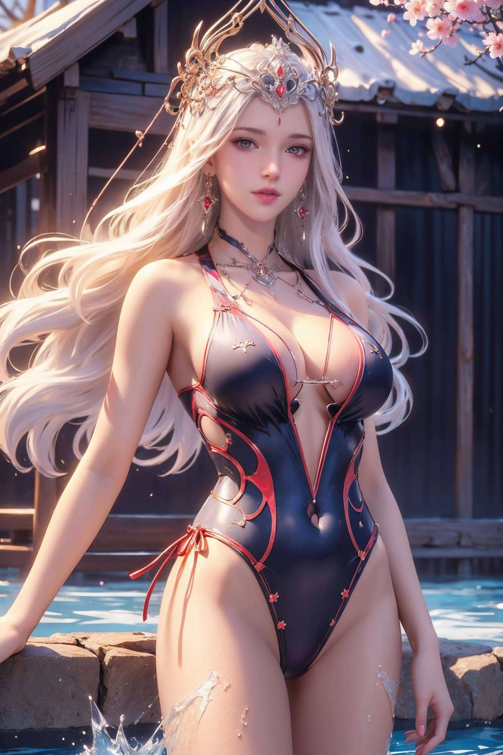 仿佛是那穿越时空的仙子她的每一次出场