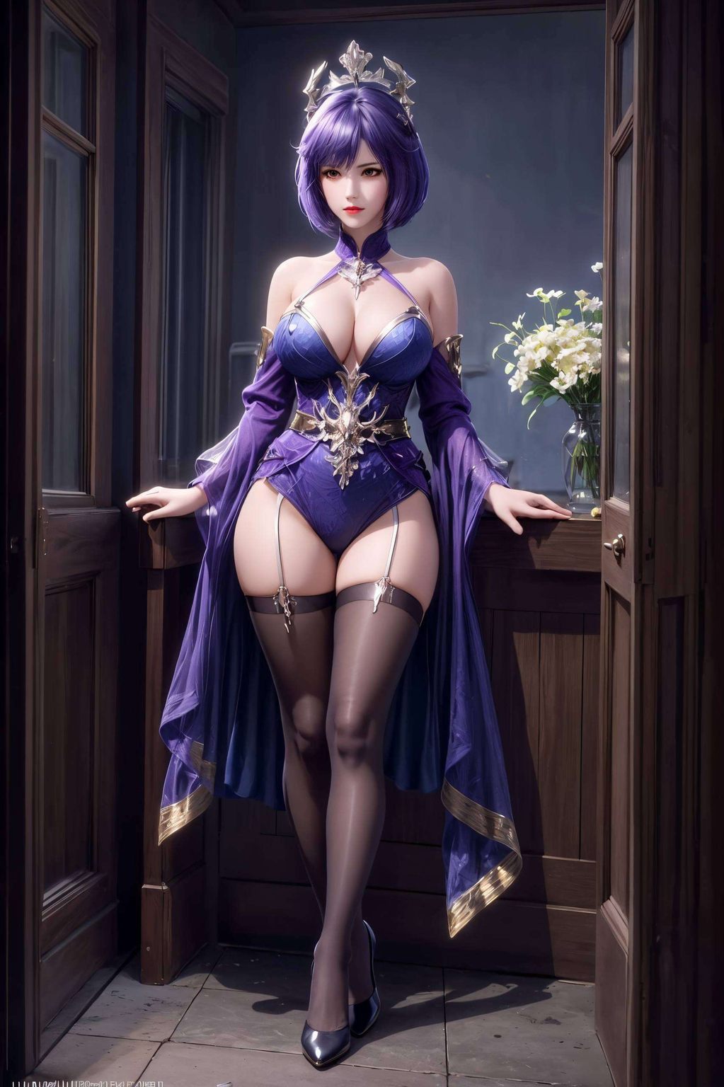 那超美的全身图片壁纸主角 none other than 独孤雁！这位国漫界的女神