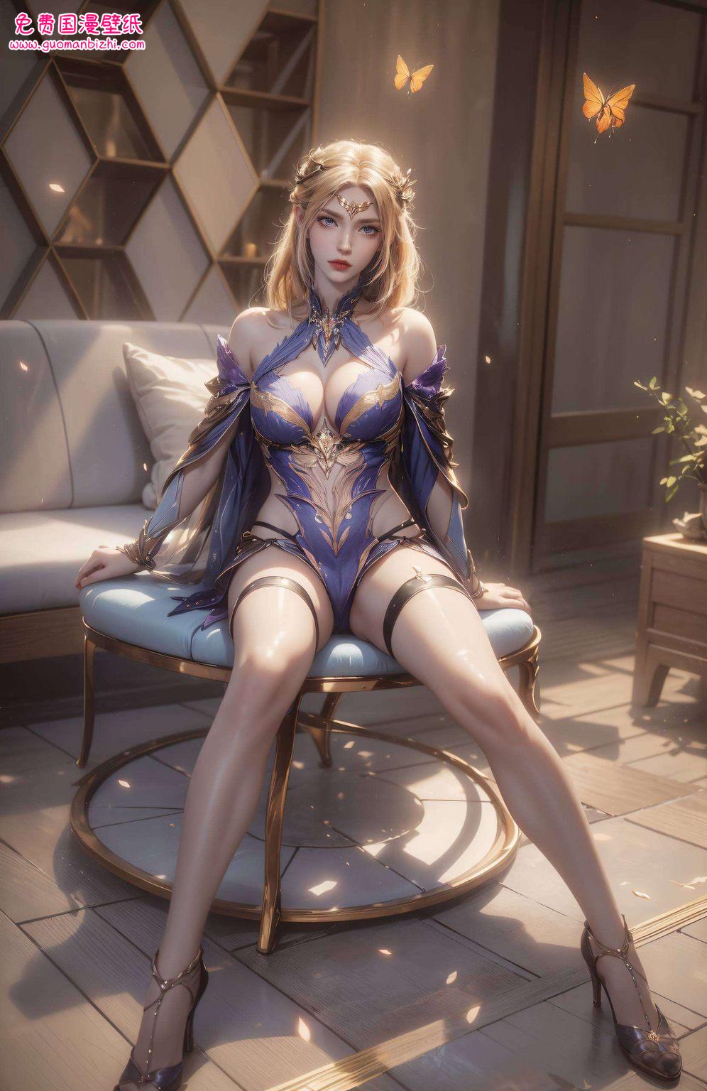 她黑化的身影让动漫美女的韵味穿越屏幕