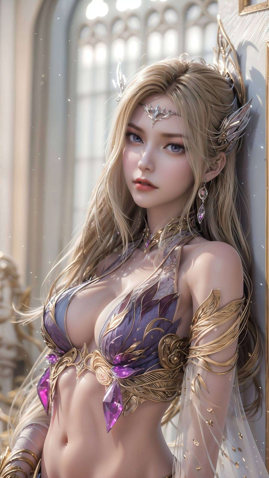 这位国漫女神展现出了斗罗大陆上的风采这野心可是一点都不小哦！壁纸上