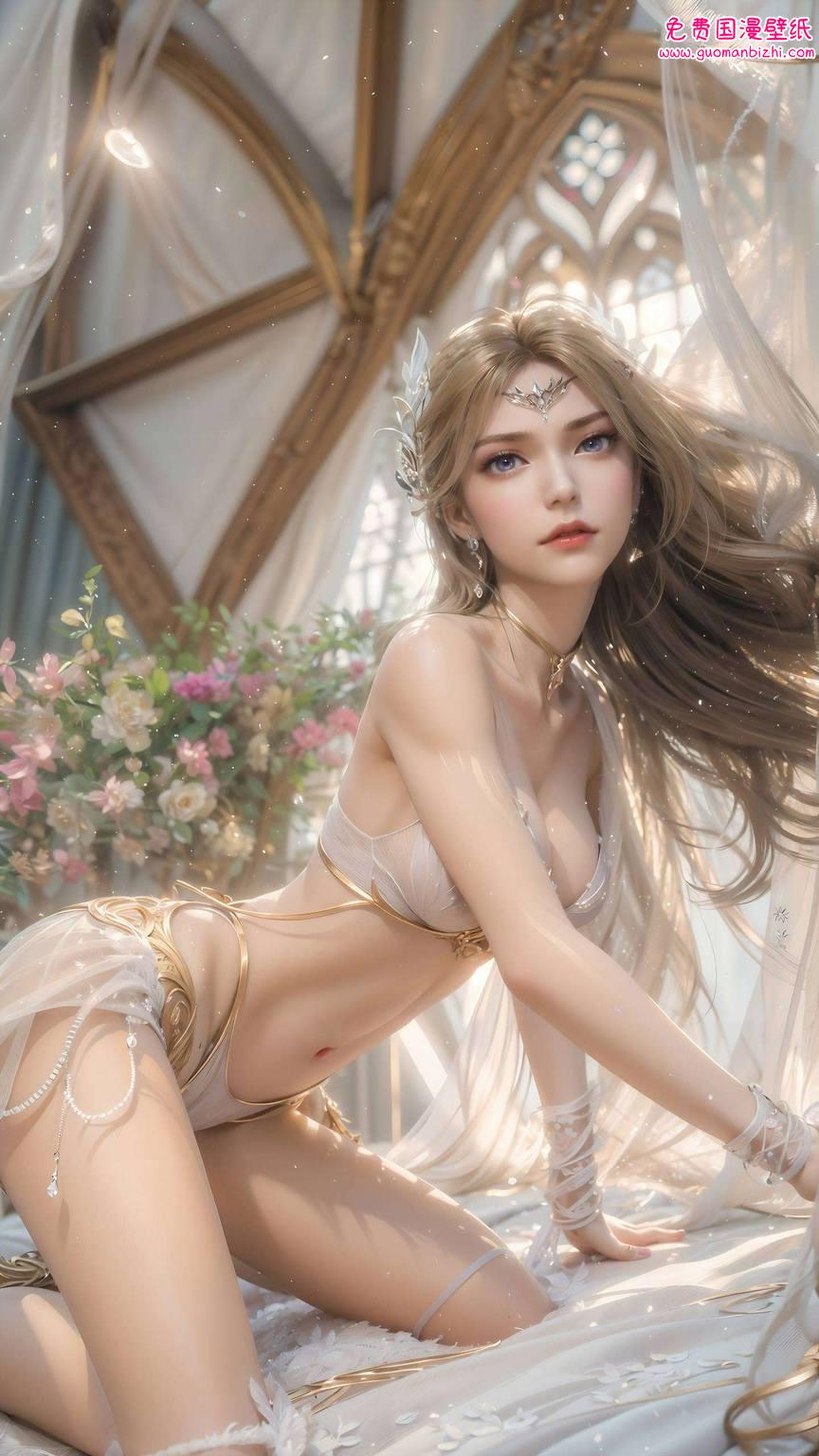 她的每一次转身可爱中透着一种独特的韵味