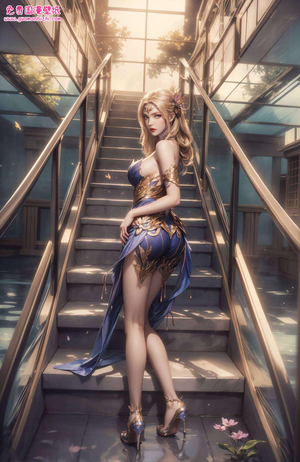 这位斗罗大陆上的冰雪女神想要你的电脑也变得玄幻又女神范儿？那就赶紧来张千仞雪的高清壁纸