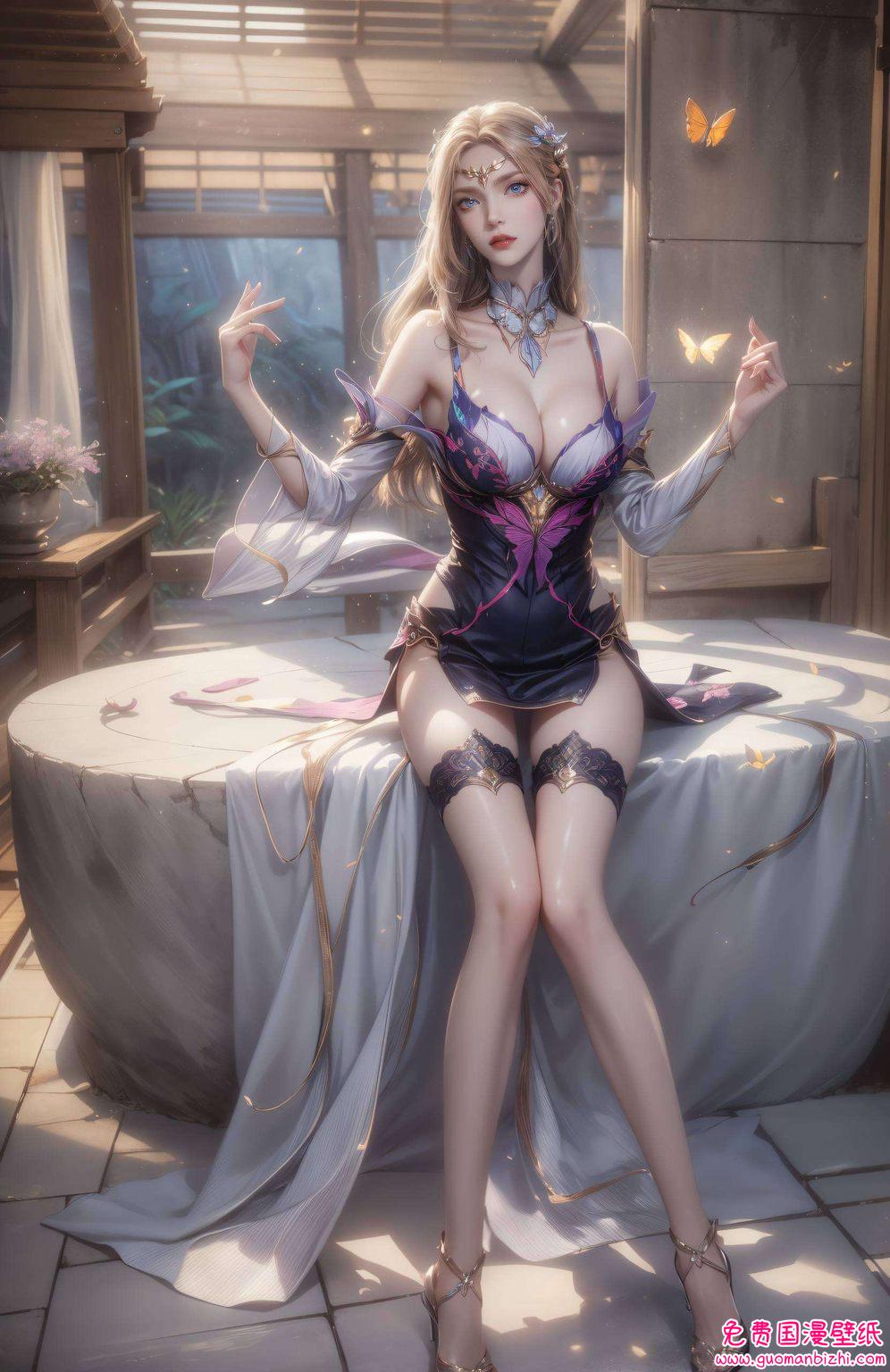 这位美女出自斗罗大陆那可是咱们国漫的瑰宝啊！她不仅身姿矫健
