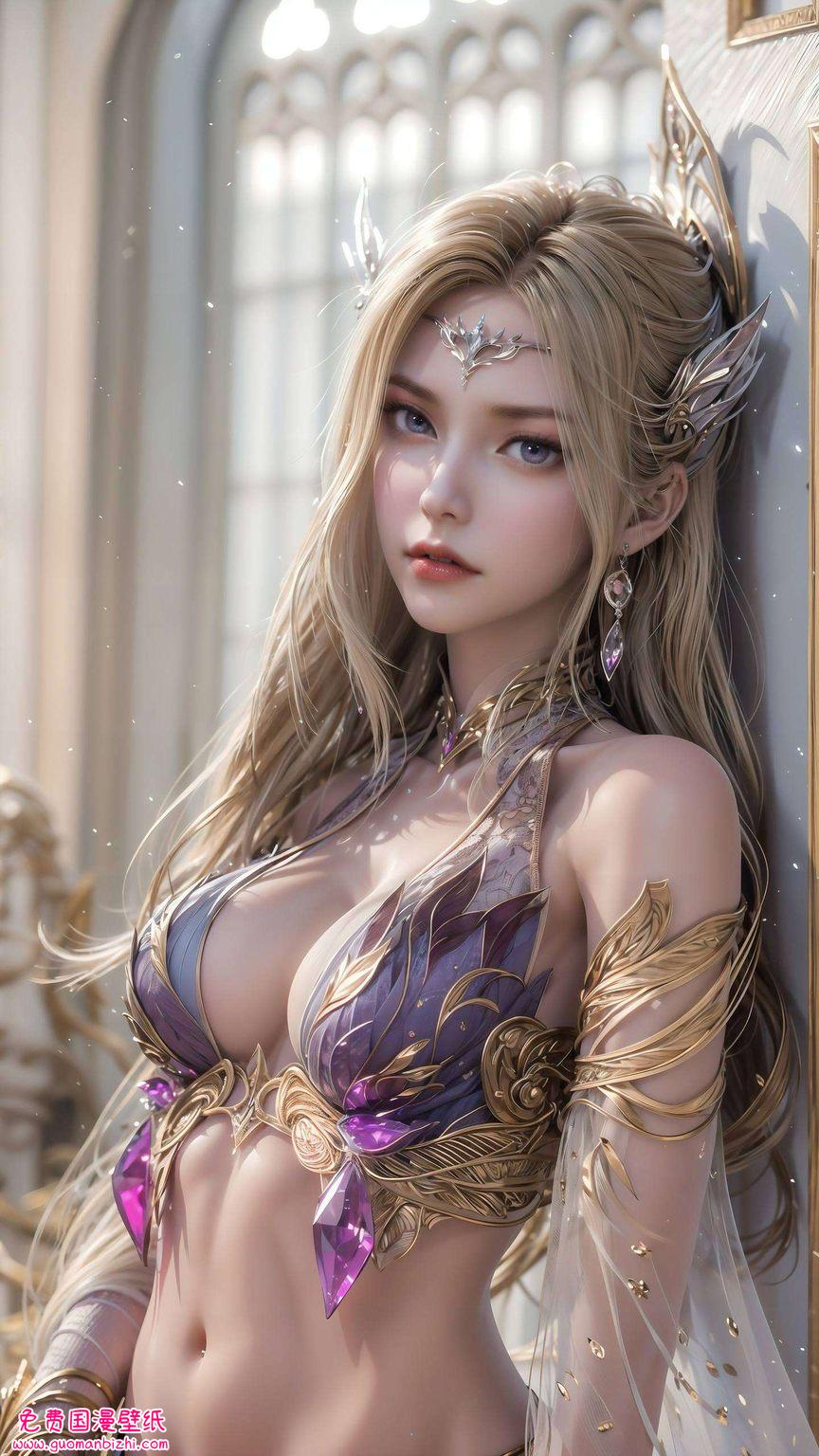 以其独特的玄幻气质仿佛能从那冷傲的外表下
