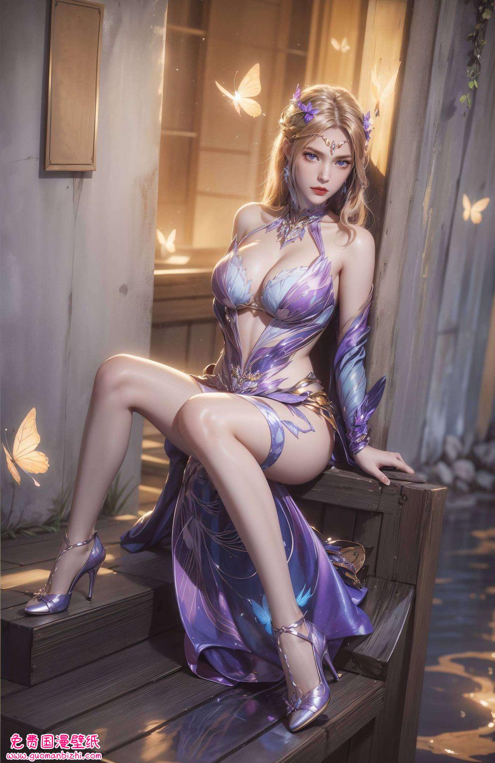 小可爱们简直是小调皮们的视觉盛宴！快来感受一下千仞雪的美颜暴击吧！和国漫女神一起