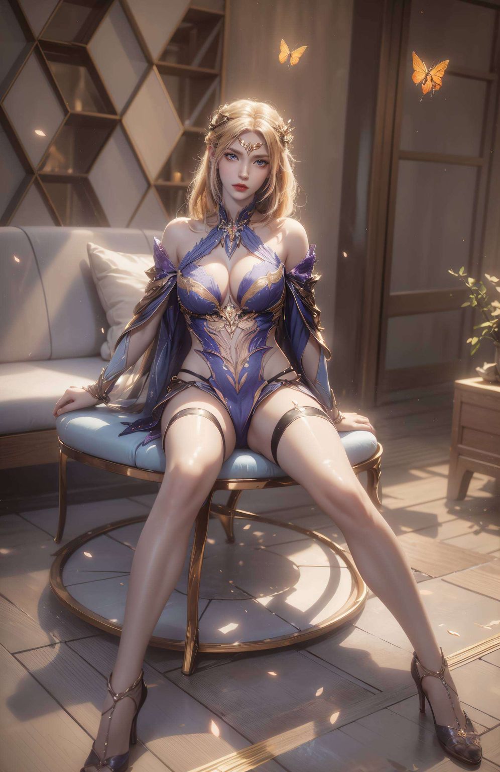 这位国漫女神以其独特的美貌和气质