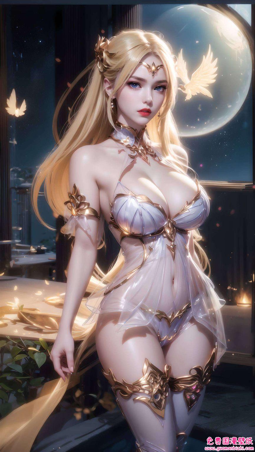 其身影宛若仙子临凡美轮美奂