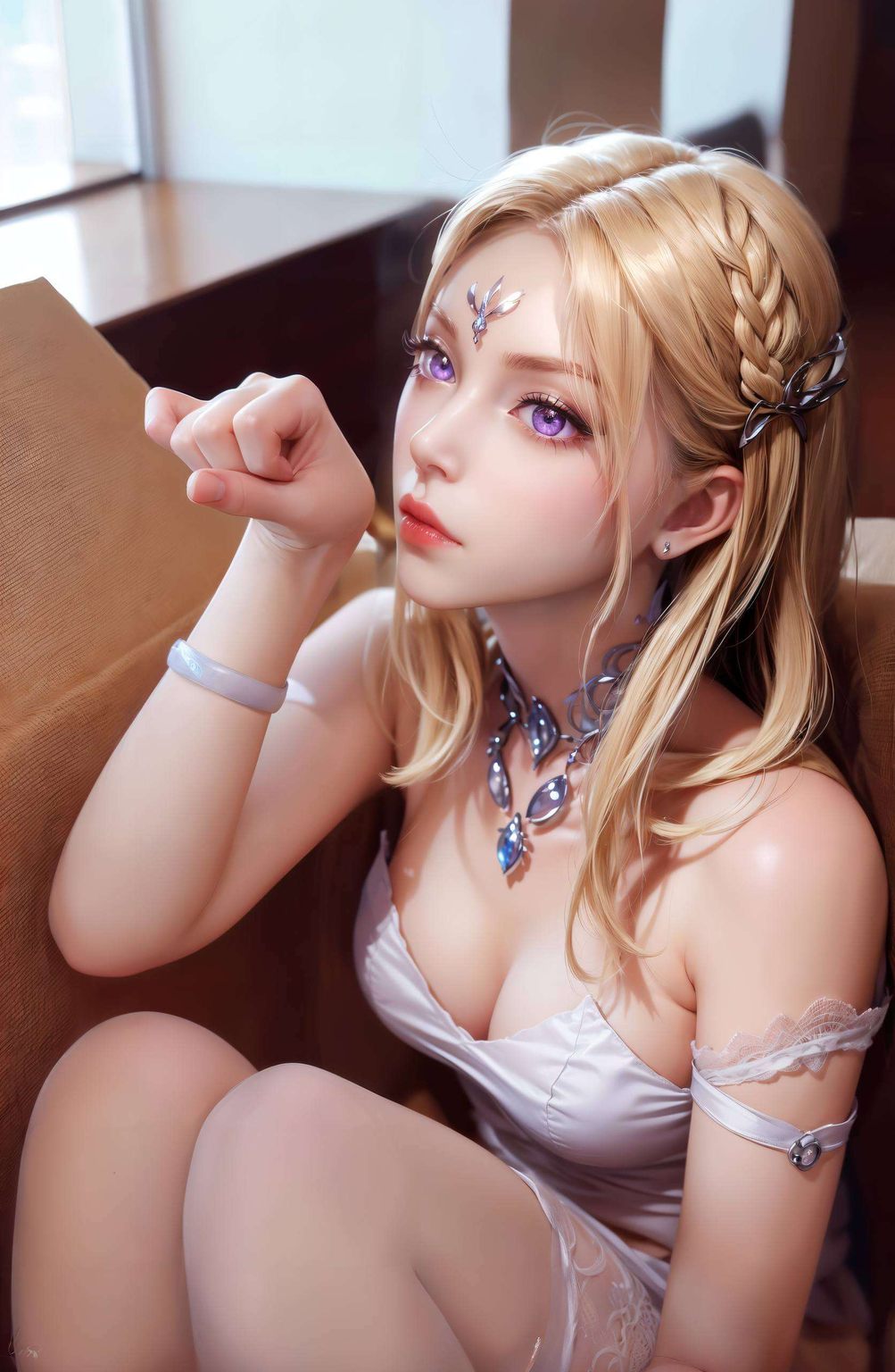 每日欣赏千仞雪的绝世芳华纯净无瑕