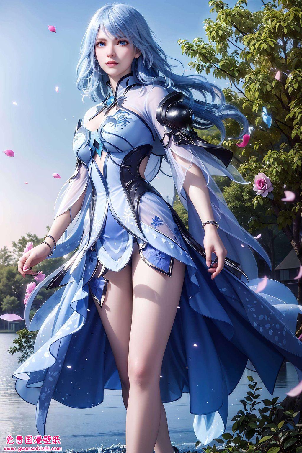 水冰儿的倩影便跃然眼前她的壁纸