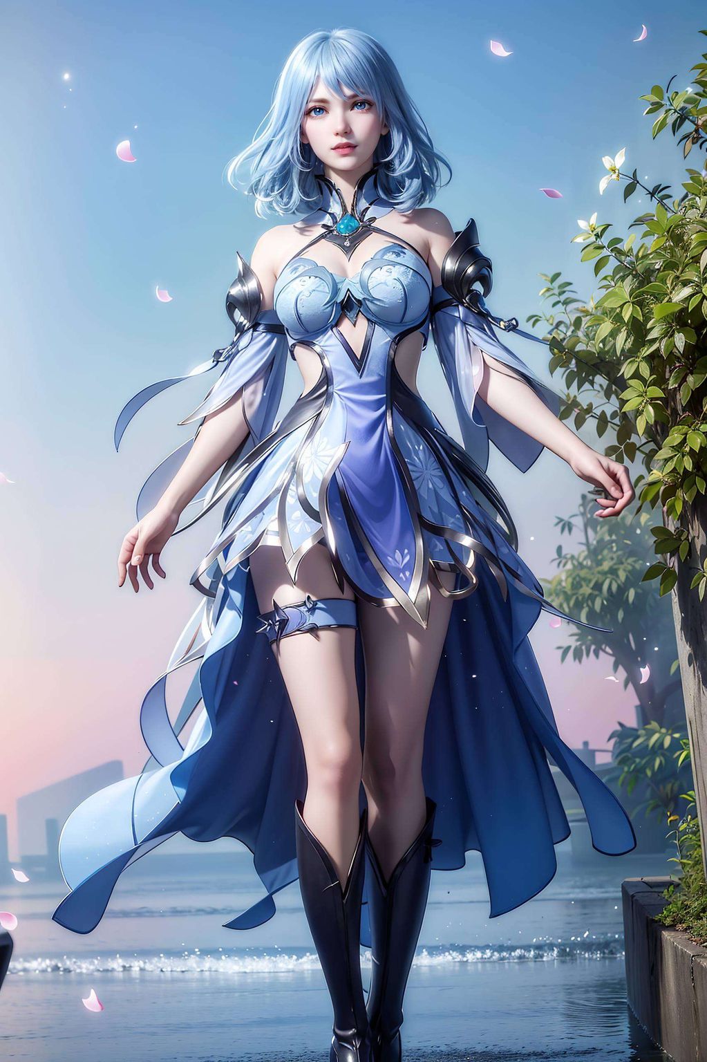 不仅美得让人心颤这位国漫女神
