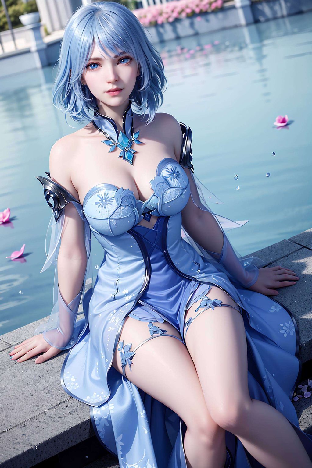 水冰儿是也！她那冰肌玉骨六宫粉黛无颜色”