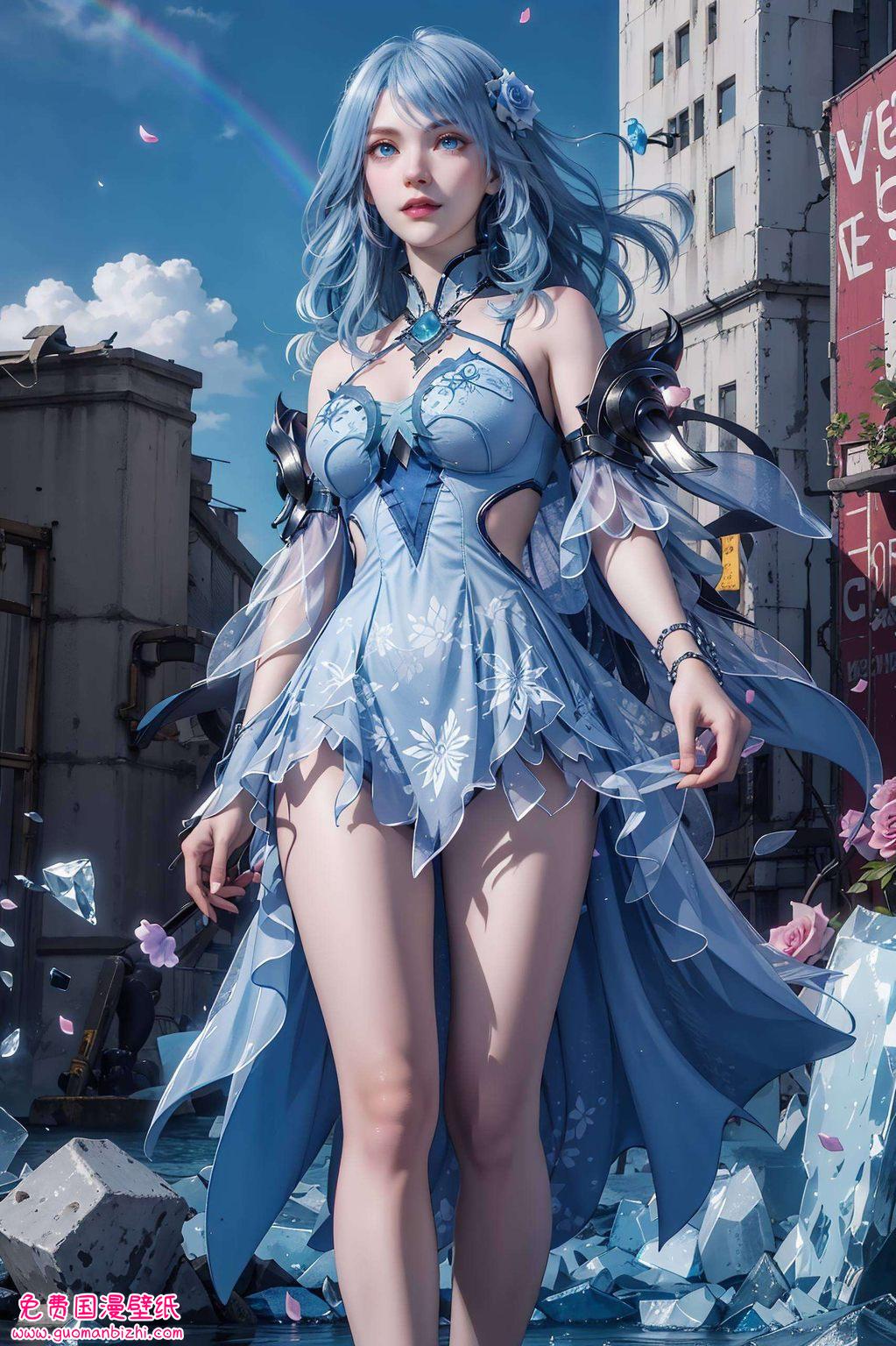 便仿佛与水冰儿一同穿越了斗罗大陆的奇幻世界美的瞬间值得永恒珍藏