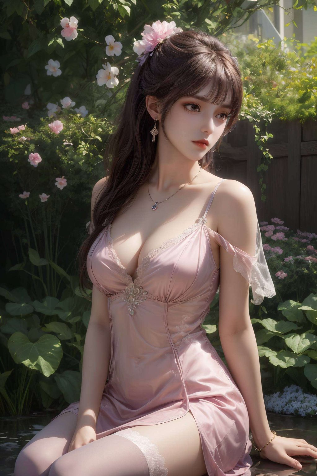国漫美女的细腻笔触这款小舞假人模特图片高清壁纸