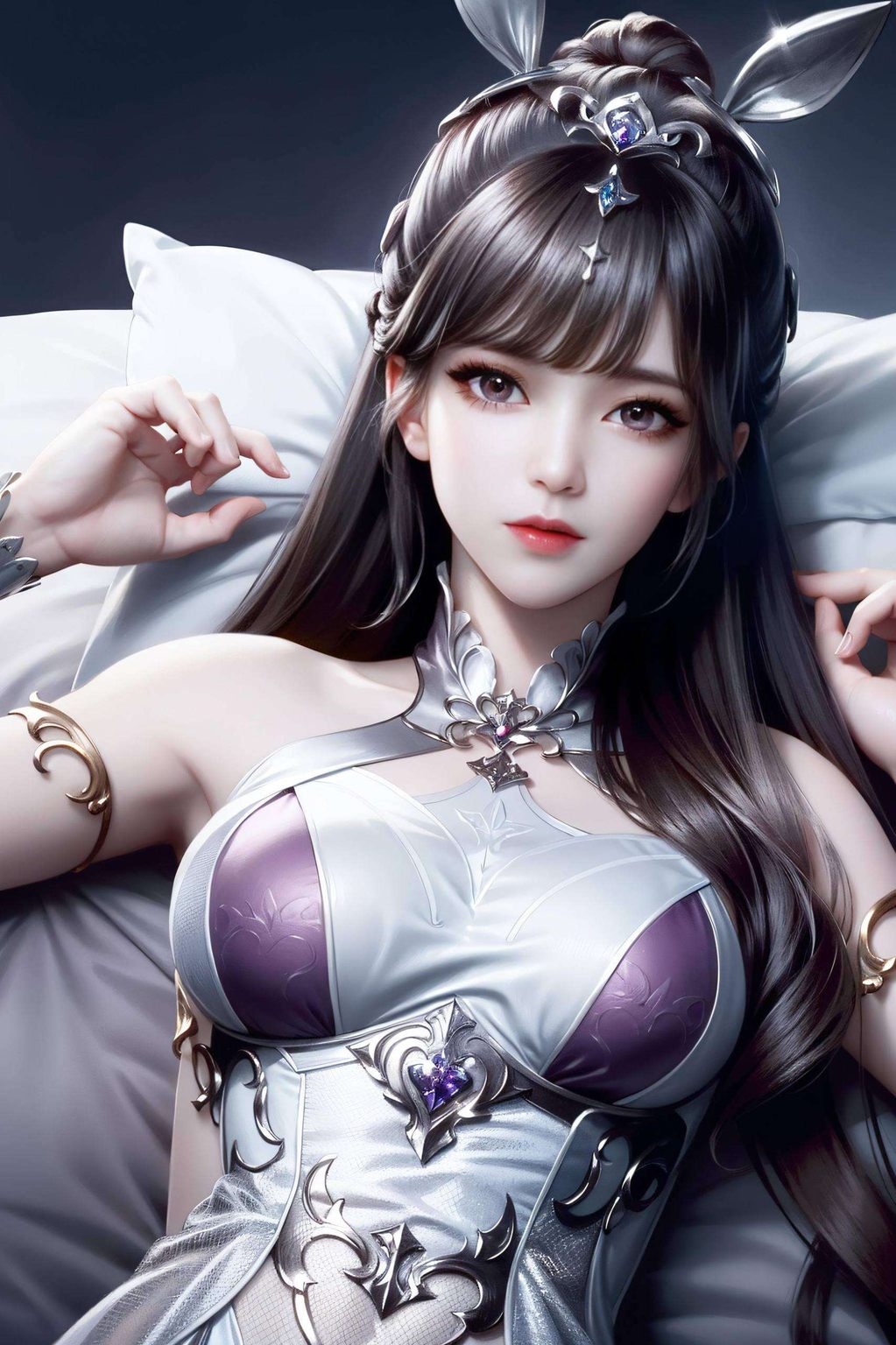 国漫女神的灵动动漫美女的韵味