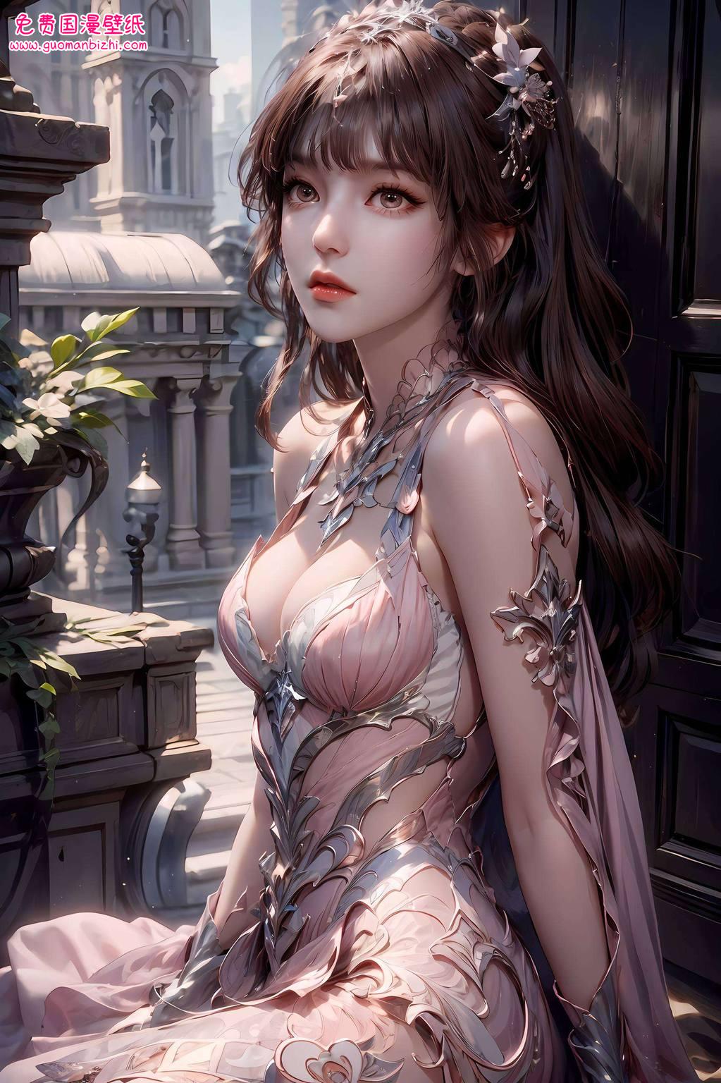 她的身影感受国漫美女的魅力